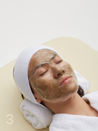 Изображение этапа:Экспозиция геля 20&nbsp;минут под&nbsp;пленкой