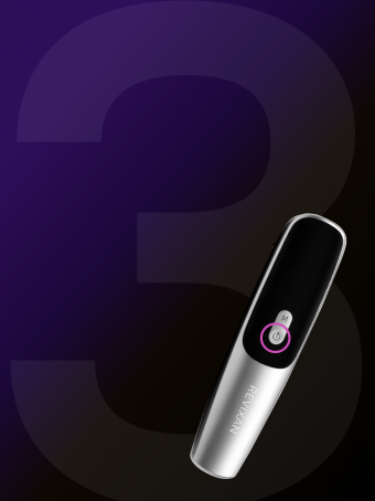 Изображение этапа:Коротко нажмите кнопку питания